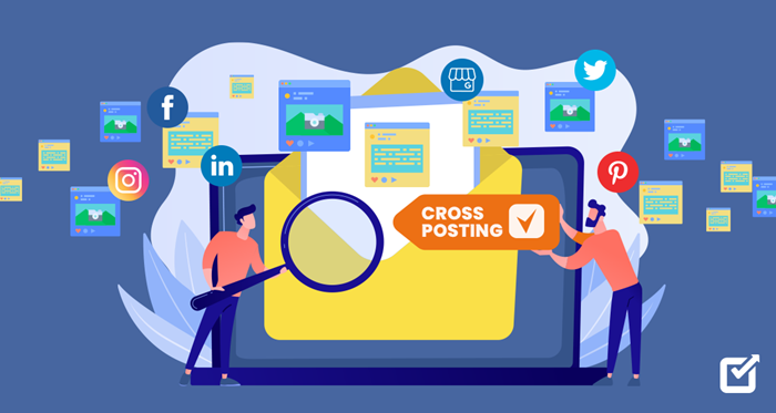Cross posting between platforms without loss of views and reach